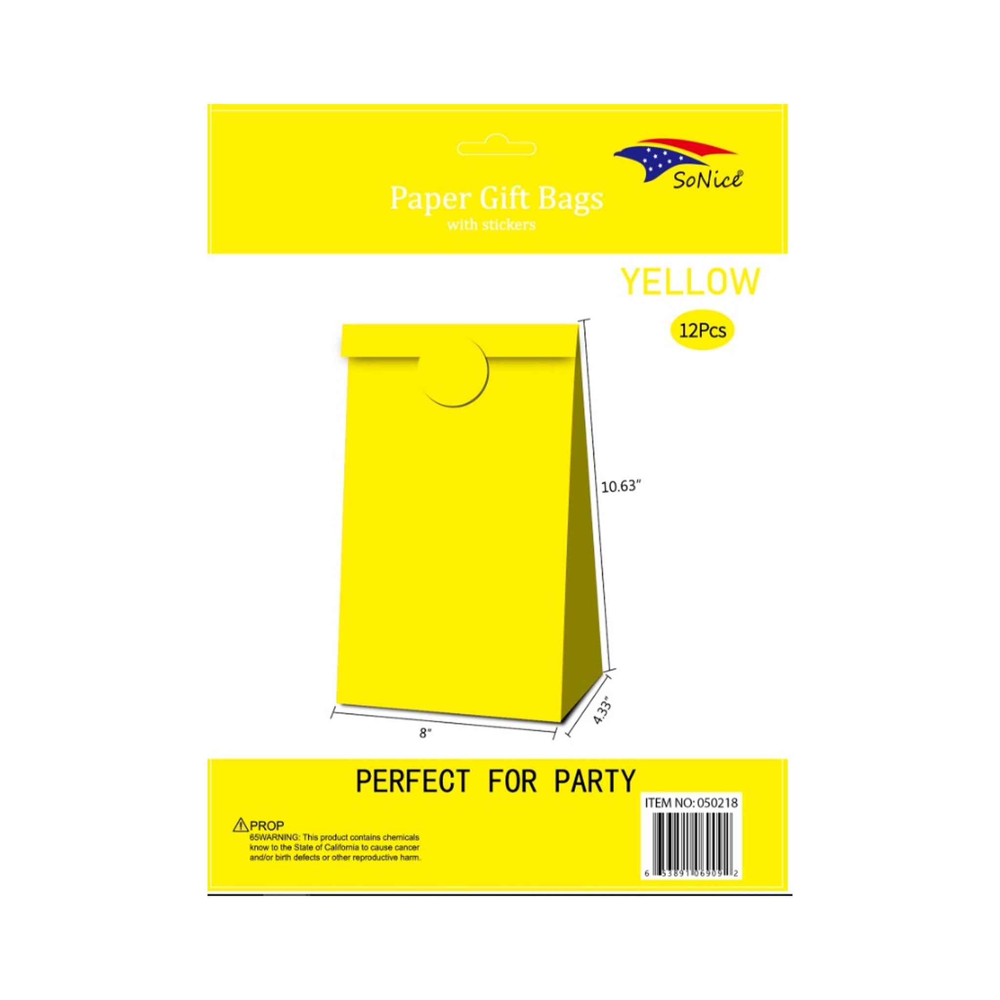 Craft Bags Yellow